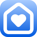 Ícone de casa circular